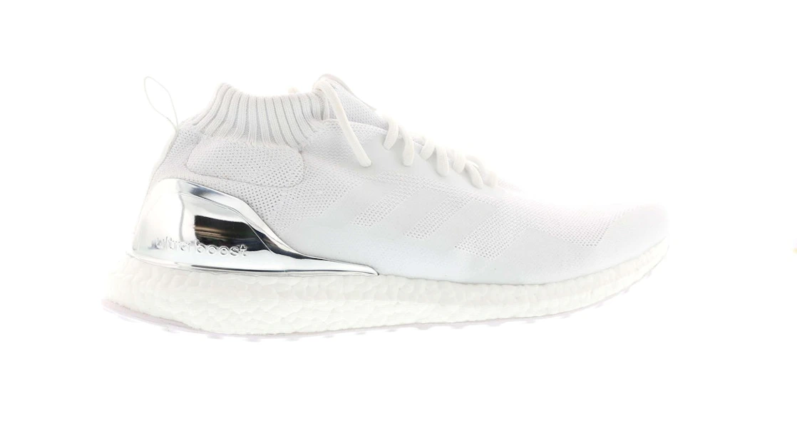 Vue 25 de adidas Ultra Boost Mid Ronnie Fieg Friends and Family White
