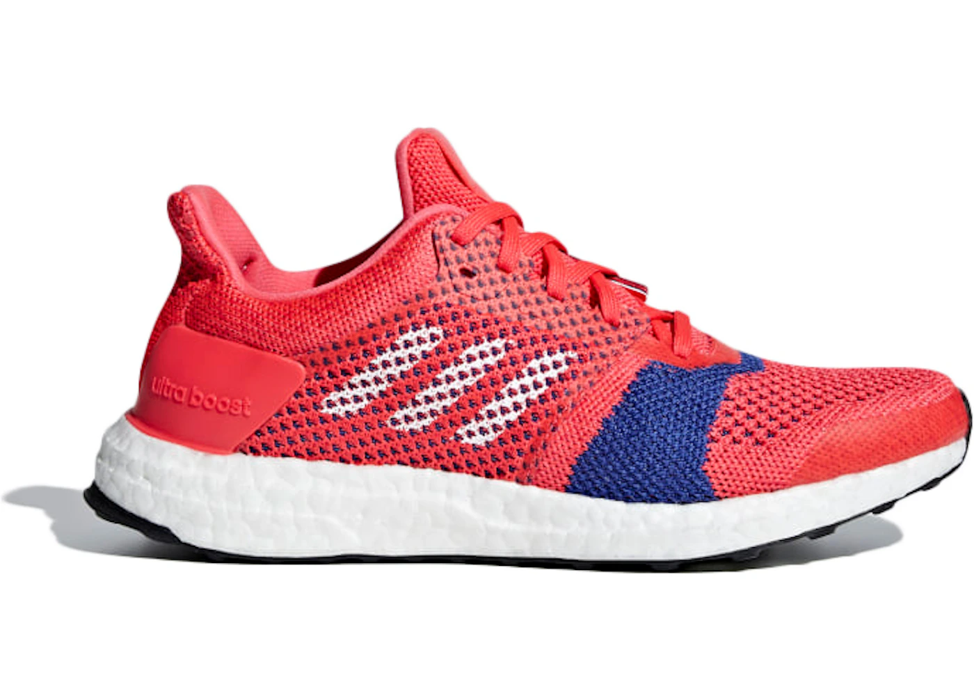 adidas Ultra Boost ST Shock Red Blue 