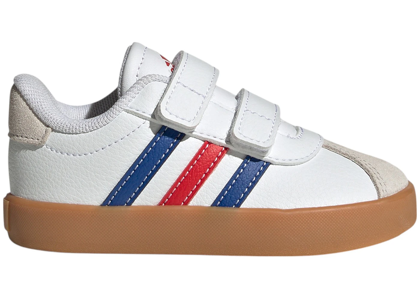 adidas VL Court 3.0 Cloud White Royal Blue Better Scarlet (TD)
