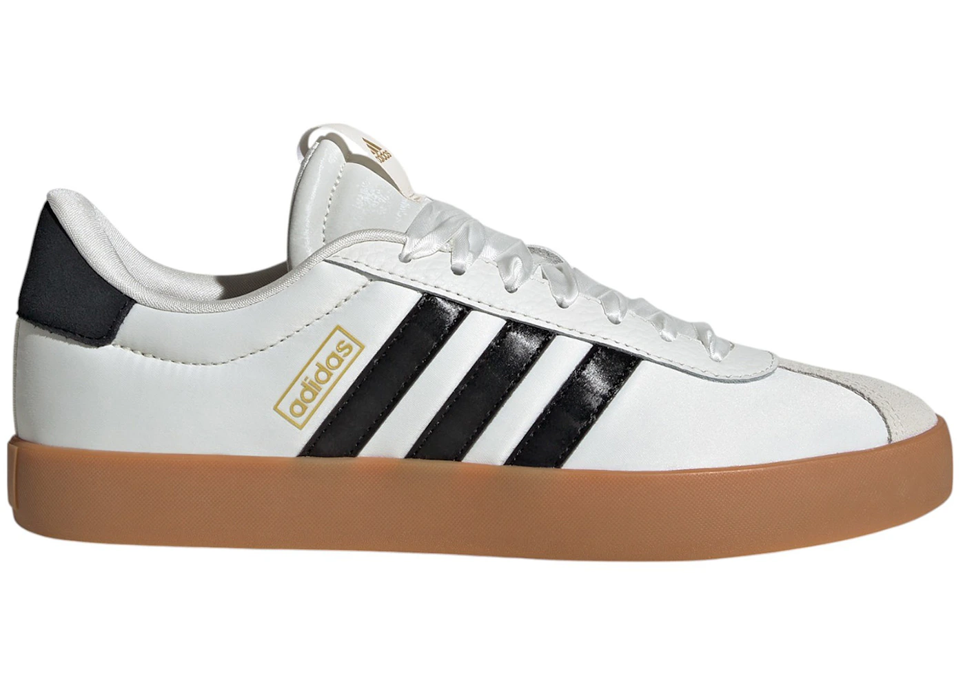 adidas VL Court 3.0 Core White Core Black Gold Metallic 
