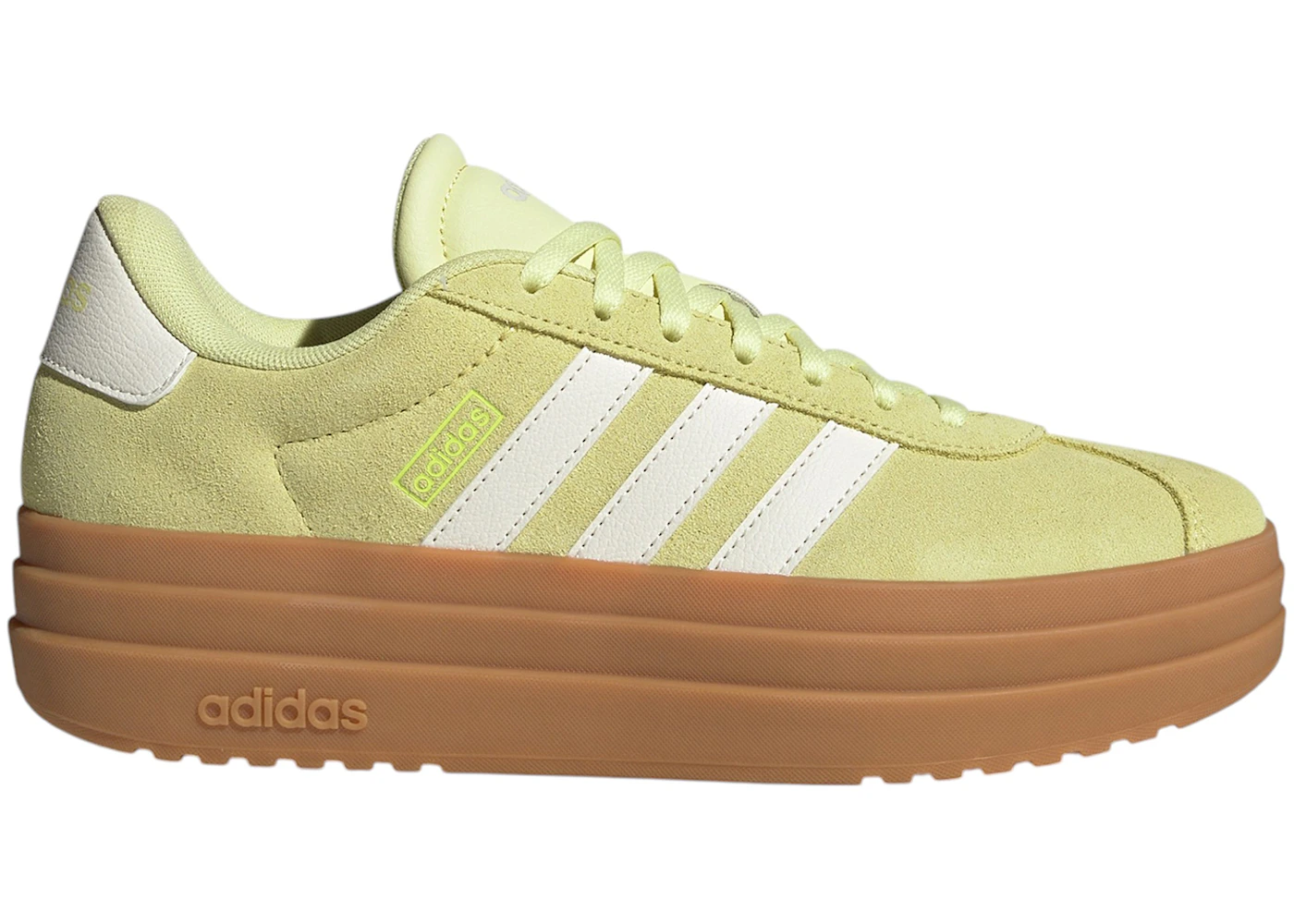 adidas VL Court Bold Ice Yellow Off White Lucid Lemon 