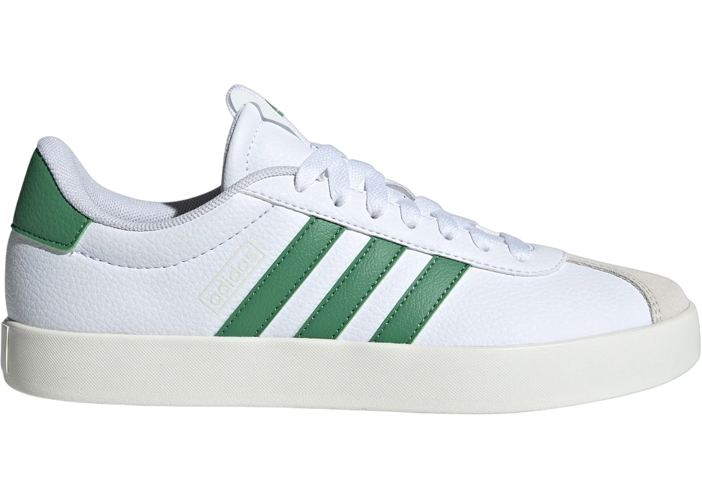 adidas Vl Court 3.0 Low Cloud White Preloved Green Aluminium 