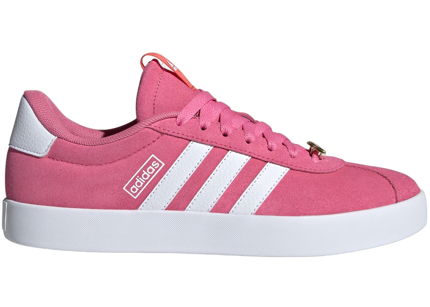 adidas Vl Court 3.0 Pink Fusion Cloud White Bright Red 